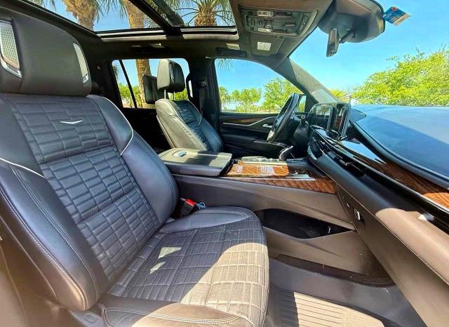 65021656 :رقم المزاد ، 1GYS3RKL0NR303773 vin ، 2022 Cadillac Escalade مزاد بيع