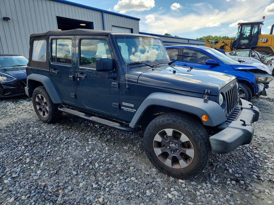 Продажа на аукционе авто 2017 Jeep Wrangler Unlimited, vin: 1C4BJWDG7HL735388, номер лота: 62795986