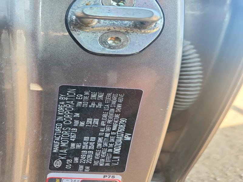 Aukcja sprzedaży 2018 Kia Soul, vin: KNDJX3AA1J7608790, numer aukcji: 64108756