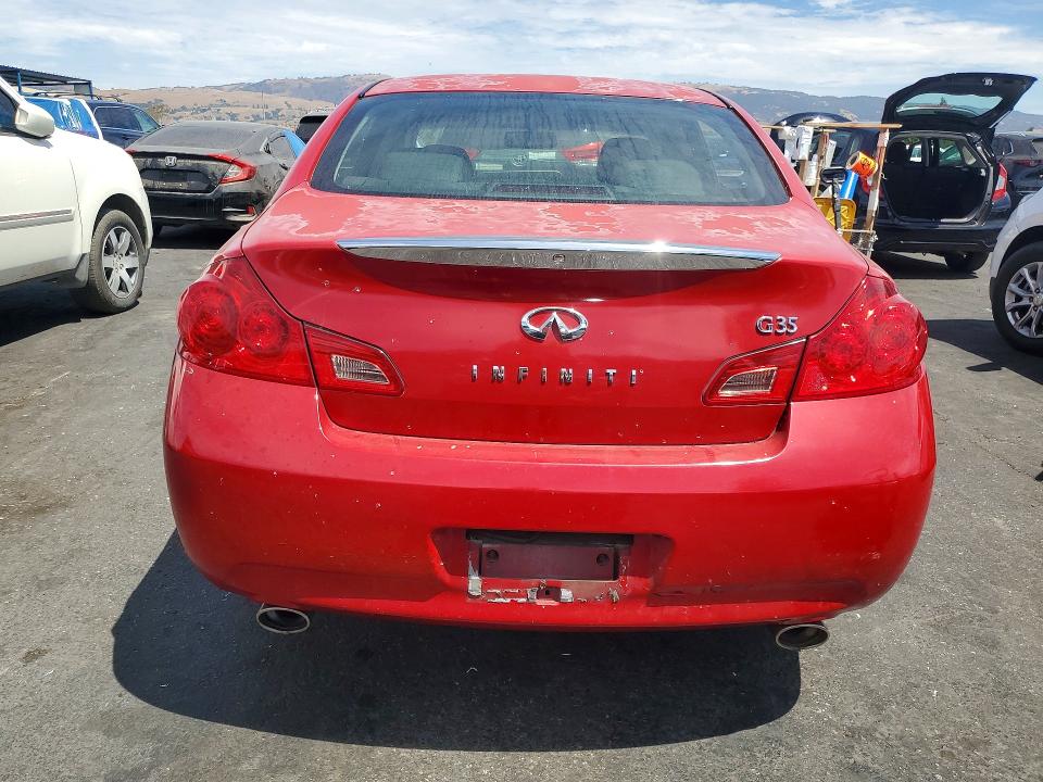 64921976 :رقم المزاد ، JNKBV61E67M709735 vin ، 2007 Infiniti G35 مزاد بيع
