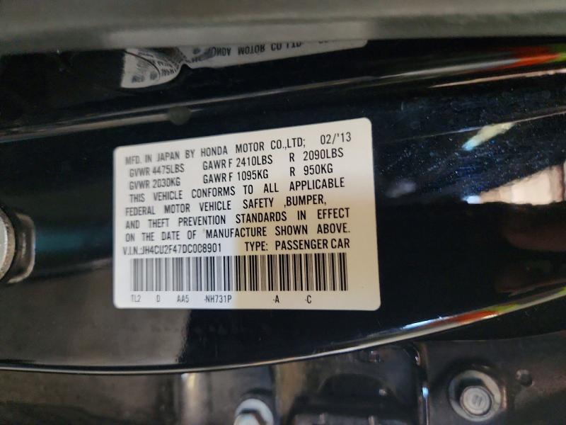 Aukcja sprzedaży 2013 Acura Tsx, vin: JH4CU2F47DC008901, numer aukcji: 66887806
