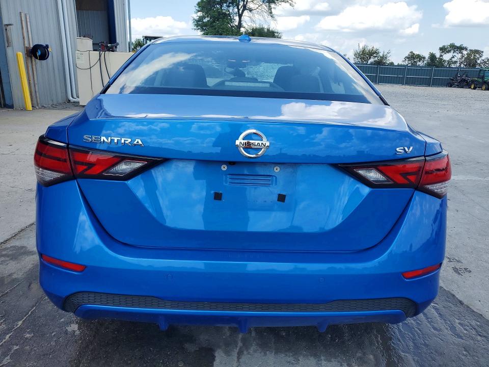 2022 Nissan Sentra მანქანა იყიდება აუქციონზე, vin: 3N1AB8CV2NY295591, აუქციონის ნომერი: 66979136