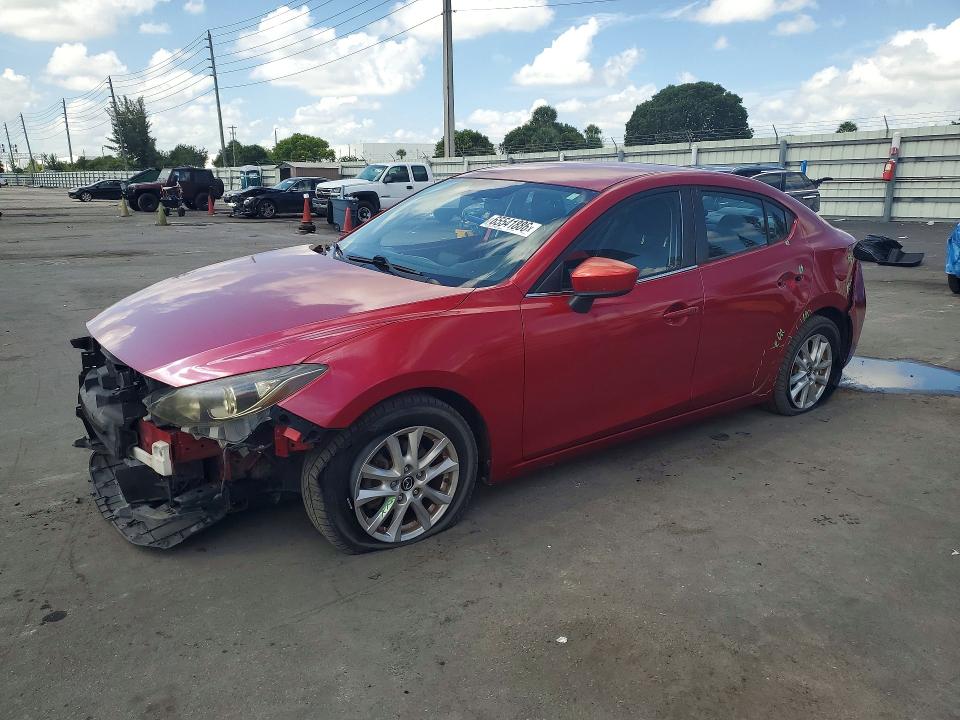 65541886 :رقم المزاد ، JM1BM1V78E1144227 vin ، 2014 Mazda 3 مزاد بيع