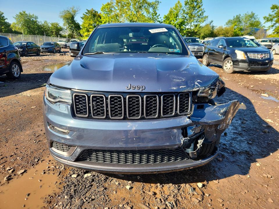 2019 Jeep Grand Cherokee მანქანა იყიდება აუქციონზე, vin: 1C4RJFBG1KC709975, აუქციონის ნომერი: 65793766