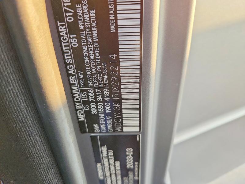 Продаж на аукціоні авто 2018 Mercedes-benz G, vin: WDCYC3KH5JX292214, номер лоту: 63483786