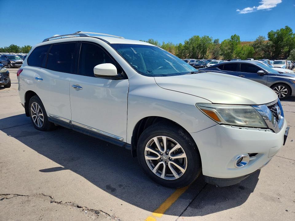 2014 Nissan Pathfinder მანქანა იყიდება აუქციონზე, vin: 5N1AR2MM3EC698222, აუქციონის ნომერი: 65828966