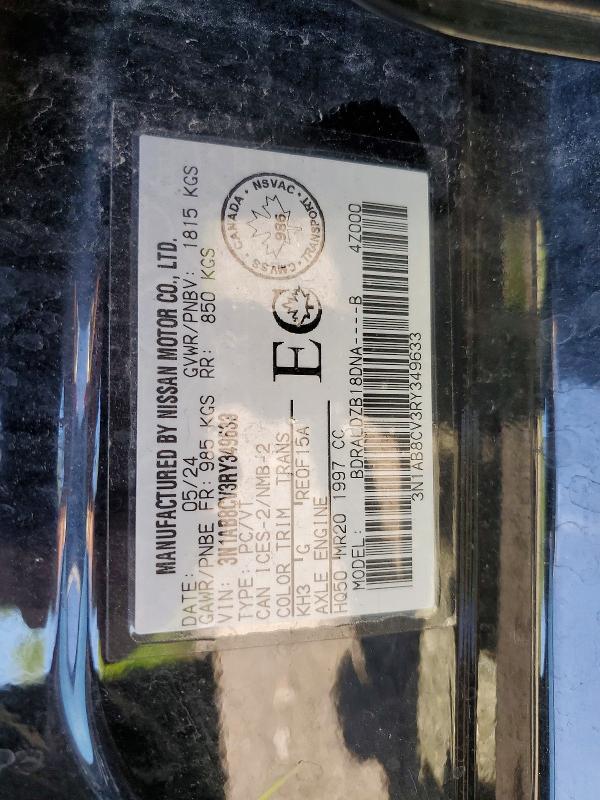 Aukcja sprzedaży 2024 Nissan Sentra, vin: 3N1AB8CV3RY349633, numer aukcji: 64915986