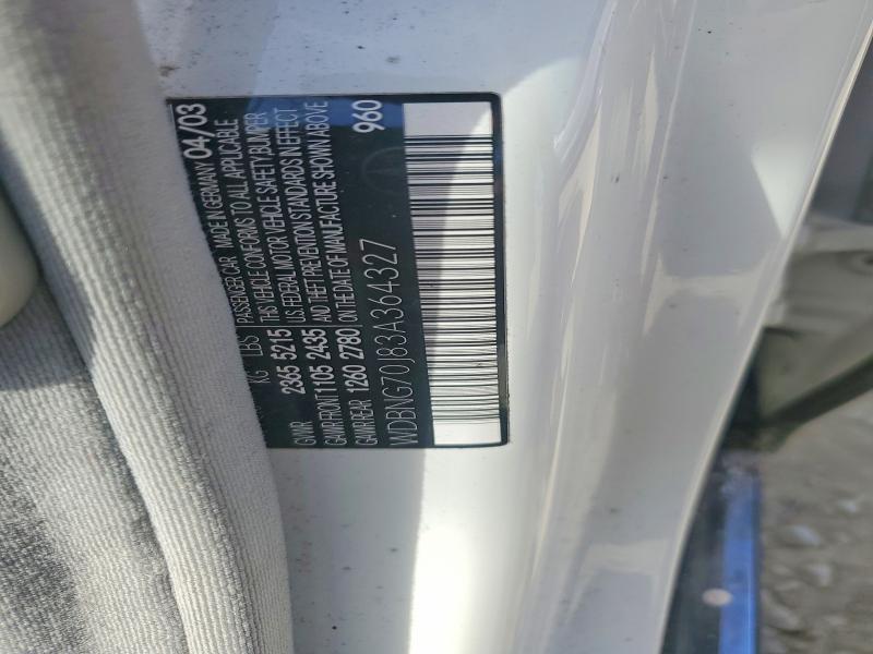 Продажа на аукционе авто 2003 Mercedes-benz S, vin: WDBNG70J83A364327, номер лота: 65232536