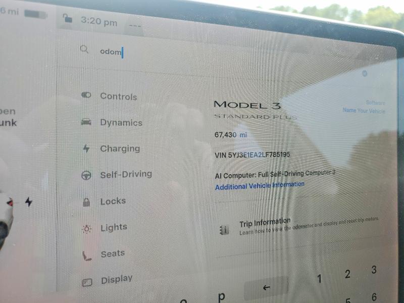 Aukcja sprzedaży 2020 Tesla Model 3, vin: 5YJ3E1EA2LF785195, numer aukcji: 64418906