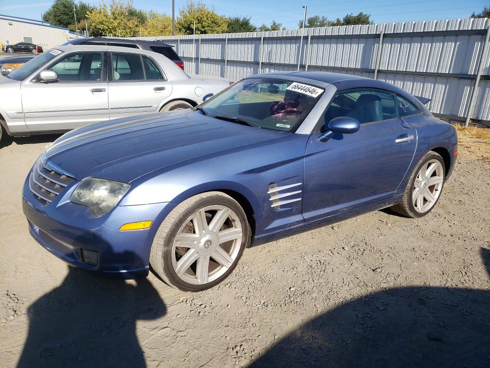 66444646 :رقم المزاد ، 1C3AN69L25X027208 vin ، 2005 Chrysler Crossfire مزاد بيع