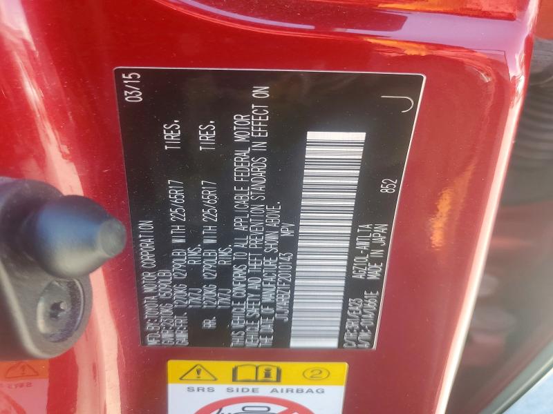 Aukcja sprzedaży 2015 Lexus Nx, vin: JTJYARBZ1F2010143, numer aukcji: 66774936