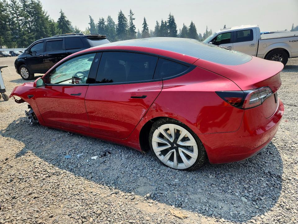 Продаж на аукціоні авто 2022 Tesla Model 3, vin: 5YJ3E1EB1NF129694, номер лоту: 63263426