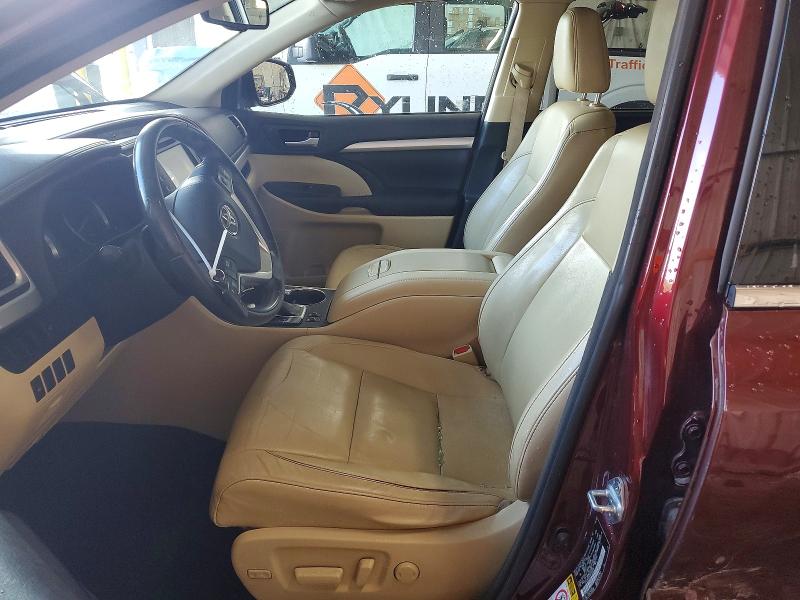Продажа на аукционе авто 2016 Toyota Highlander, vin: 5TDJKRFH2GS285632, номер лота: 64003996