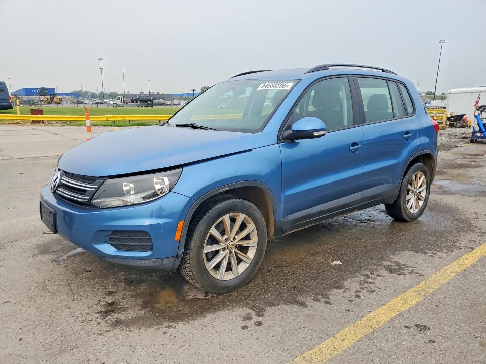 64688296 :رقم المزاد ، WVGBV7AX1HK045958 vin ، 2017 Volkswagen Tiguan مزاد بيع