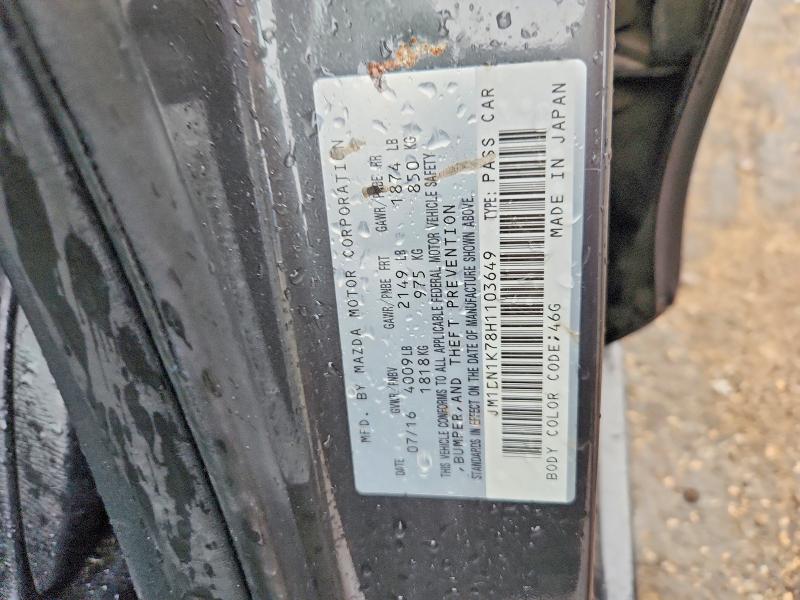 Aukcja sprzedaży 2017 Mazda 3, vin: JM1BN1K78H1103649, numer aukcji: 65125066