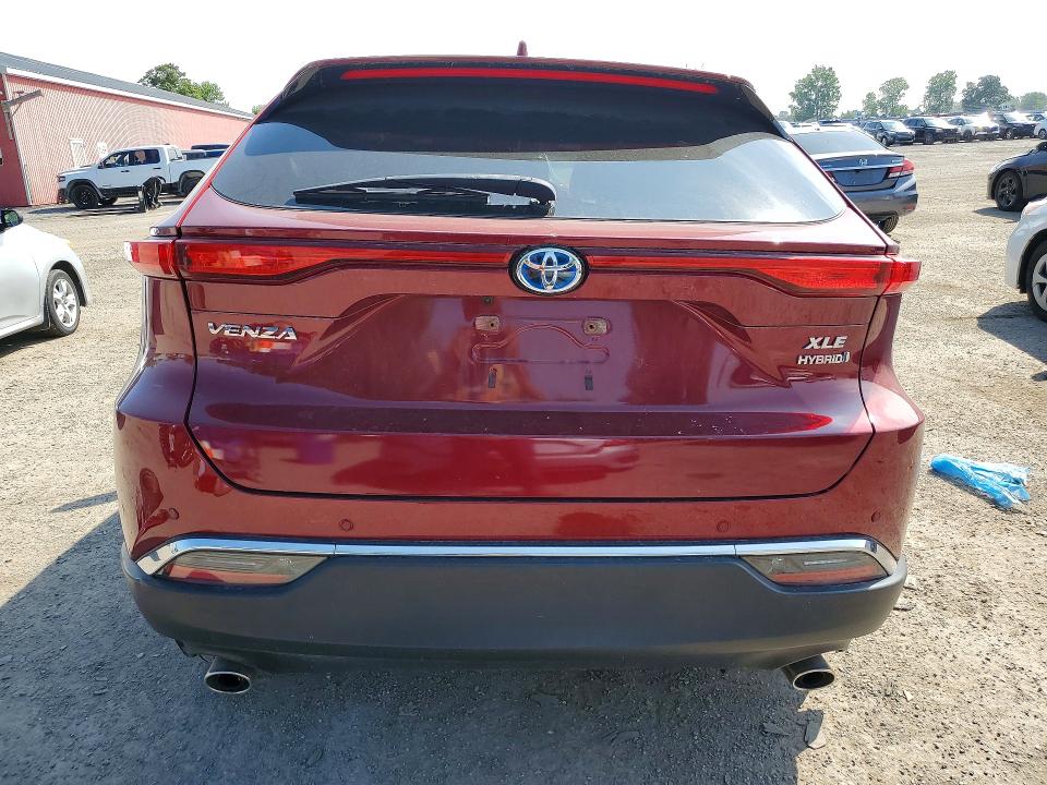 2021 Toyota Venza მანქანა იყიდება აუქციონზე, vin: JTEAAAAH4MJ058751, აუქციონის ნომერი: 64771676