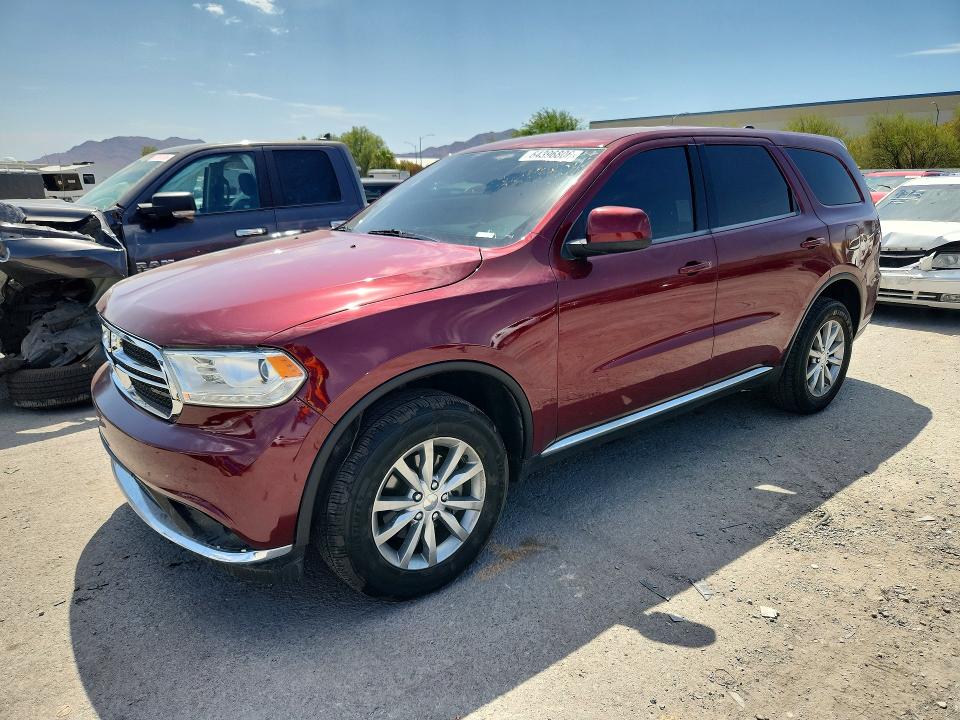 Auction sale of the 2017 Dodge Durango, vin: 1C4RDJAG4HC806253, lot number: 64396806
