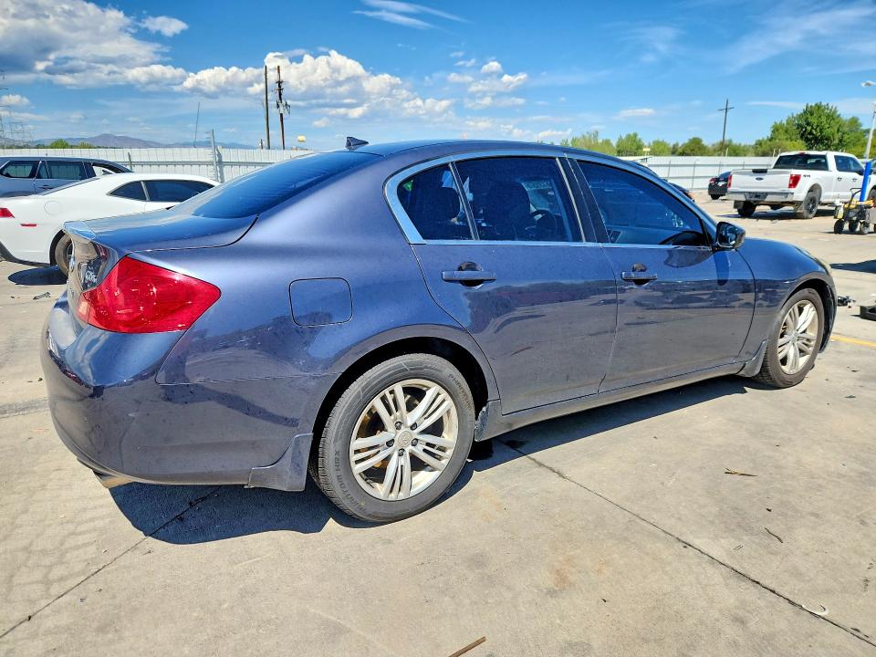 Aukcja sprzedaży 2011 Infiniti G25 Sedan, vin: JN1DV6AR1BM652210, numer aukcji: 66131576