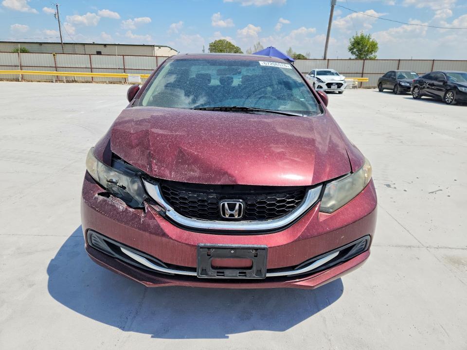 Auction sale of the 2013 Honda Civic, vin: 2HGFB2F86DH541778, lot number: 67206526