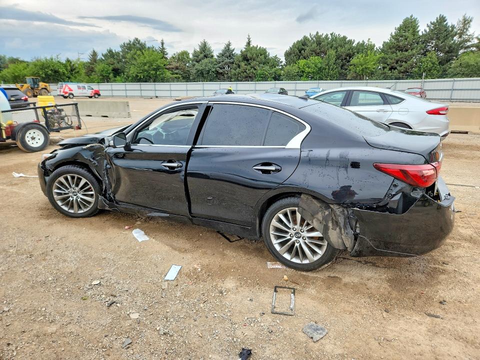 2019 Infiniti Q50 მანქანა იყიდება აუქციონზე, vin: JN1EV7AP5KM513335, აუქციონის ნომერი: 64009696