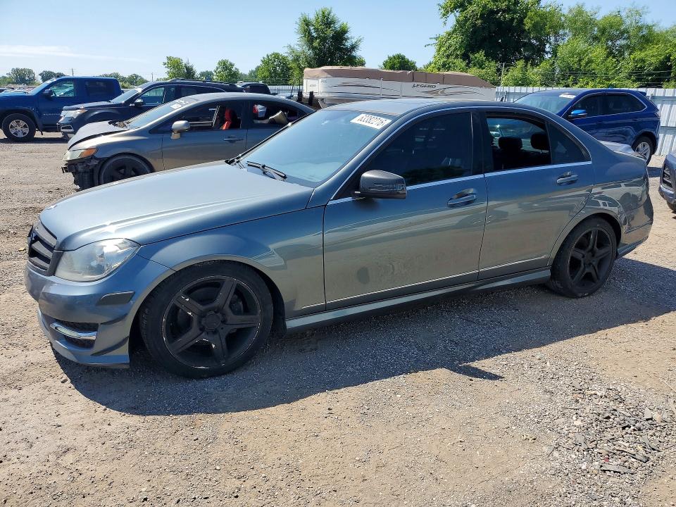 Auction sale of the 2012 Mercedes-benz C, vin: WDDGF8FB9CA648283, lot number: 63382216