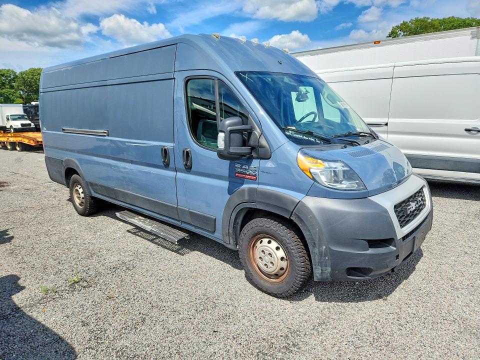 2020 Ram Promaster 3500 მანქანა იყიდება აუქციონზე, vin: 3C6URVJG9LE145315, აუქციონის ნომერი: 61003576