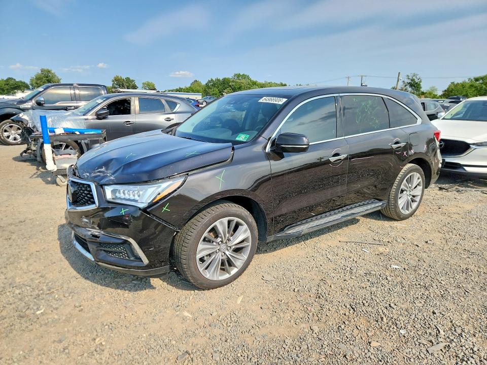 2017 Acura Mdx მანქანა იყიდება აუქციონზე, vin: 5FRYD4H58HB016893, აუქციონის ნომერი: 64966906
