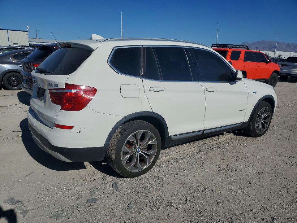 2015 Bmw X3 მანქანა იყიდება აუქციონზე, vin: 5UXWX9C57F0D57316, აუქციონის ნომერი: 63875606