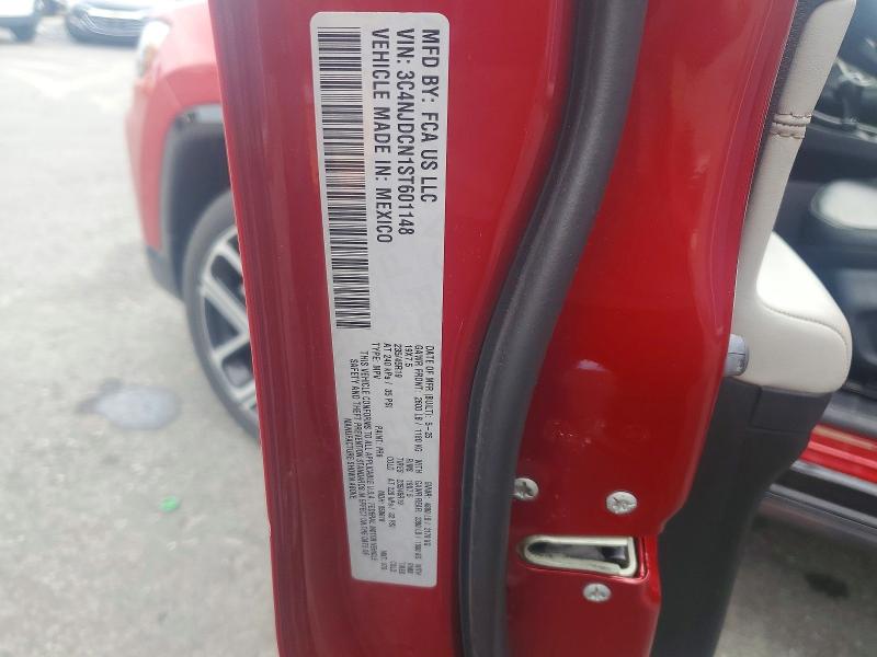Aukcja sprzedaży 2025 Jeep Compass, vin: 3C4NJDCN1ST601148, numer aukcji: 67101526