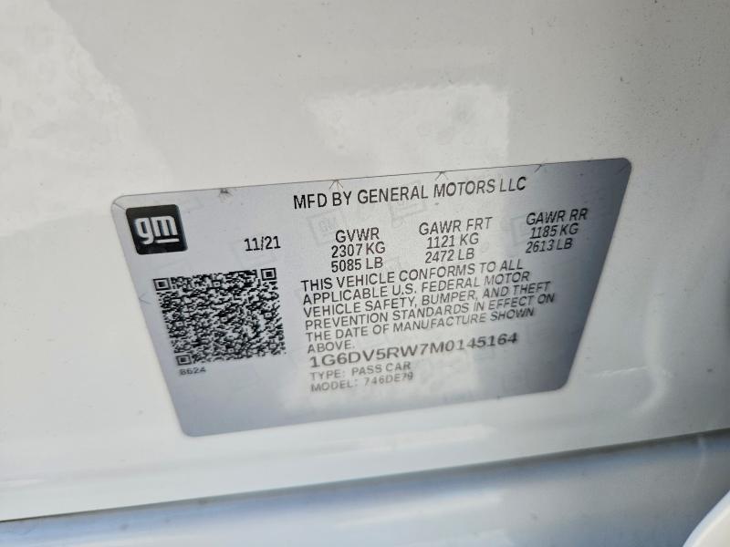 Продажа на аукционе авто 2021 Cadillac Ct5-v, vin: 1G6DV5RW7M0145164, номер лота: 64584066