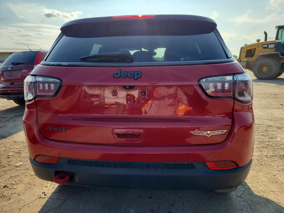 2018 Jeep Compass მანქანა იყიდება აუქციონზე, vin: 3C4NJDDB3JT441955, აუქციონის ნომერი: 66476516