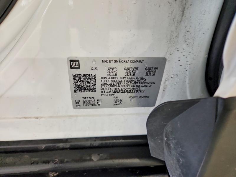 Aukcja sprzedaży 2024 Buick Encore Gx, vin: KL4AMBS28RB129702, numer aukcji: 63343866