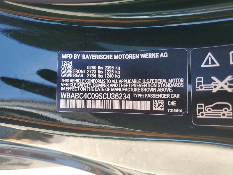 Aukcja sprzedaży 2025 Bmw M850xi, vin: WBABC4C09SCU36234, numer aukcji: 64237586