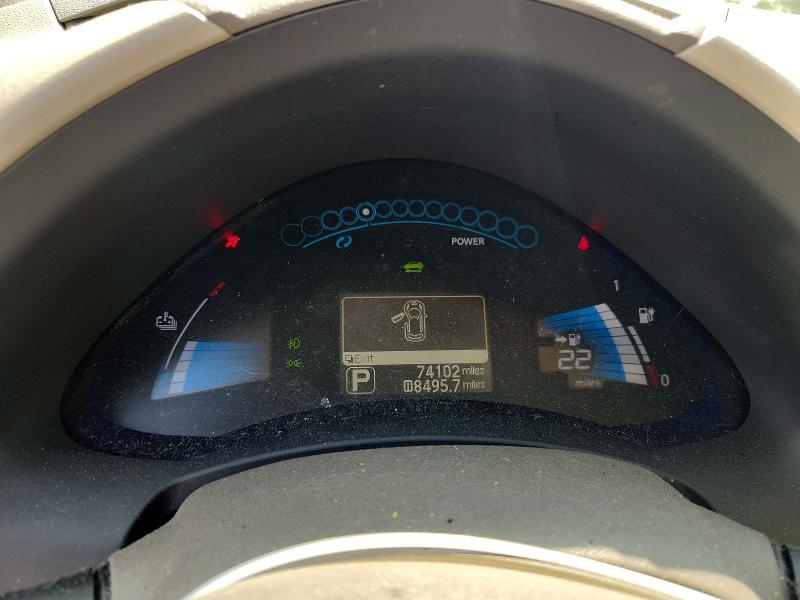 66709226 :رقم المزاد ، JN1AZ0CP1CT023781 vin ، 2012 Nissan Leaf مزاد بيع