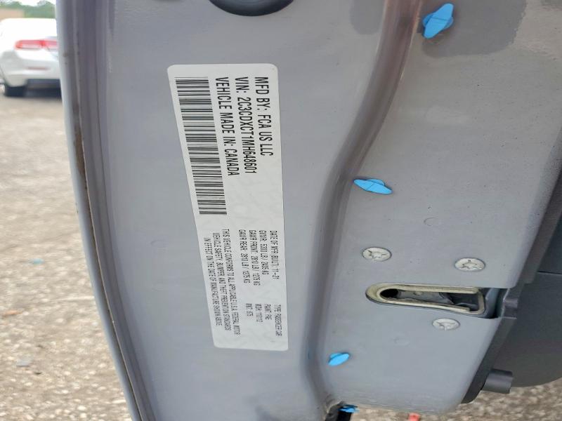 Auction sale of the 2021 Dodge Charger, vin: 2C3CDXCT1MH648601, lot number: 66836476