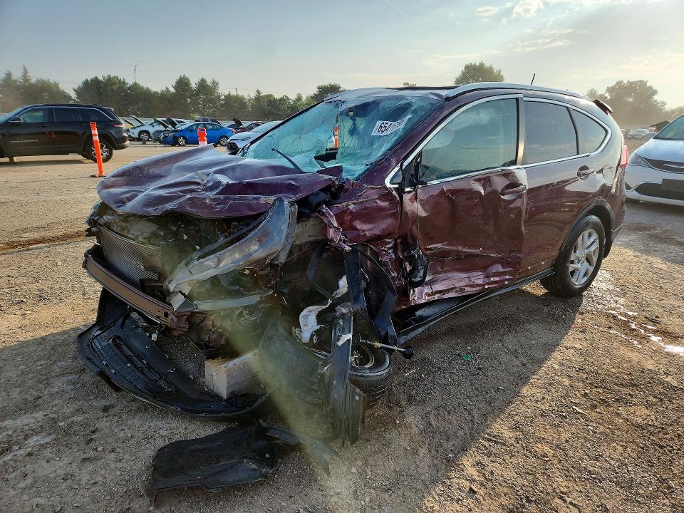 65416196 :رقم المزاد ، 5J6RM4H7XFL094331 vin ، 2015 Honda Cr-v مزاد بيع
