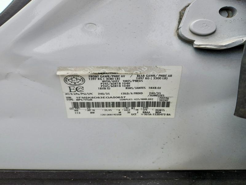 Продажа на аукционе авто 2014 Ford Explorer, vin: 1FM5K8D83EGA50657, номер лота: 64579186