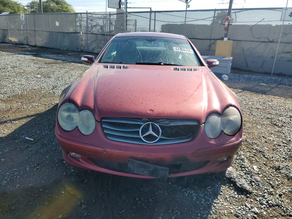 2004 Mercedes-benz Sl მანქანა იყიდება აუქციონზე, vin: WDBSK75F64F085078, აუქციონის ნომერი: 64306456