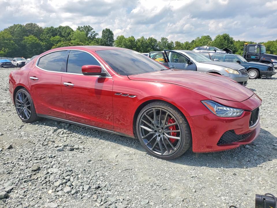 2015 Maserati Ghibli მანქანა იყიდება აუქციონზე, vin: ZAM57RTA0F1143362, აუქციონის ნომერი: 64182936