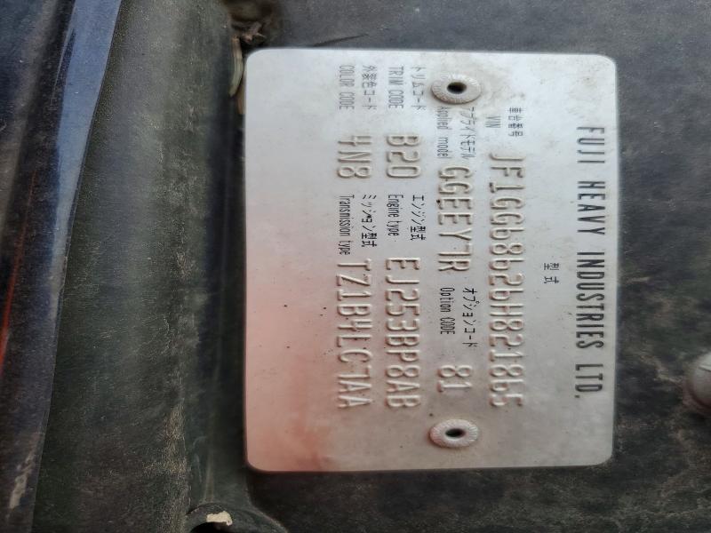 2006 Subaru Impreza მანქანა იყიდება აუქციონზე, vin: JF1GG68626H821865, აუქციონის ნომერი: 64228476