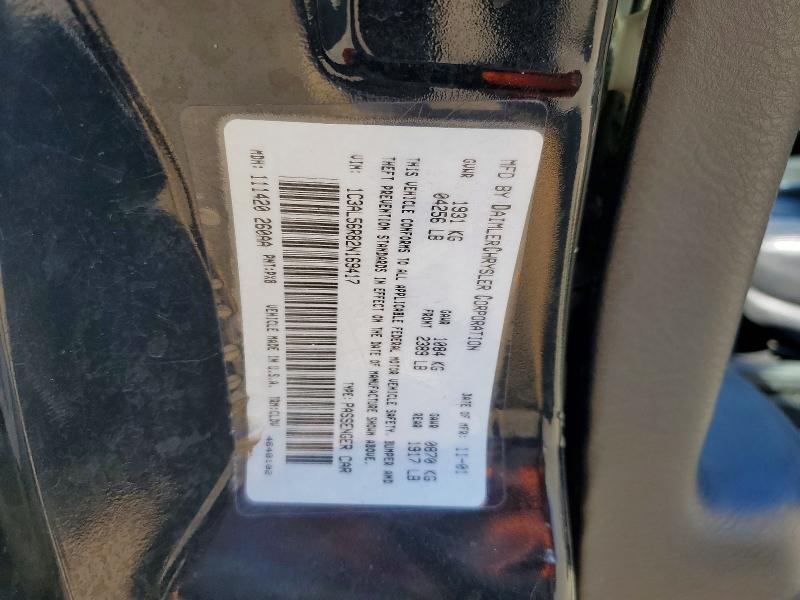 Aukcja sprzedaży 2002 Chrysler Sebring, vin: 1C3AL56R82N169417, numer aukcji: 65020186