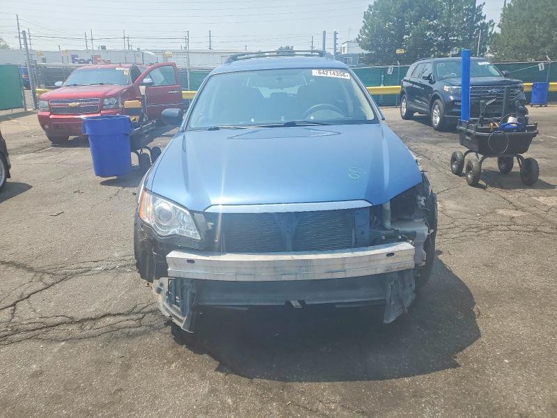 2009 Subaru Outback მანქანა იყიდება აუქციონზე, vin: 4S4BP61C797345428, აუქციონის ნომერი: 64214356