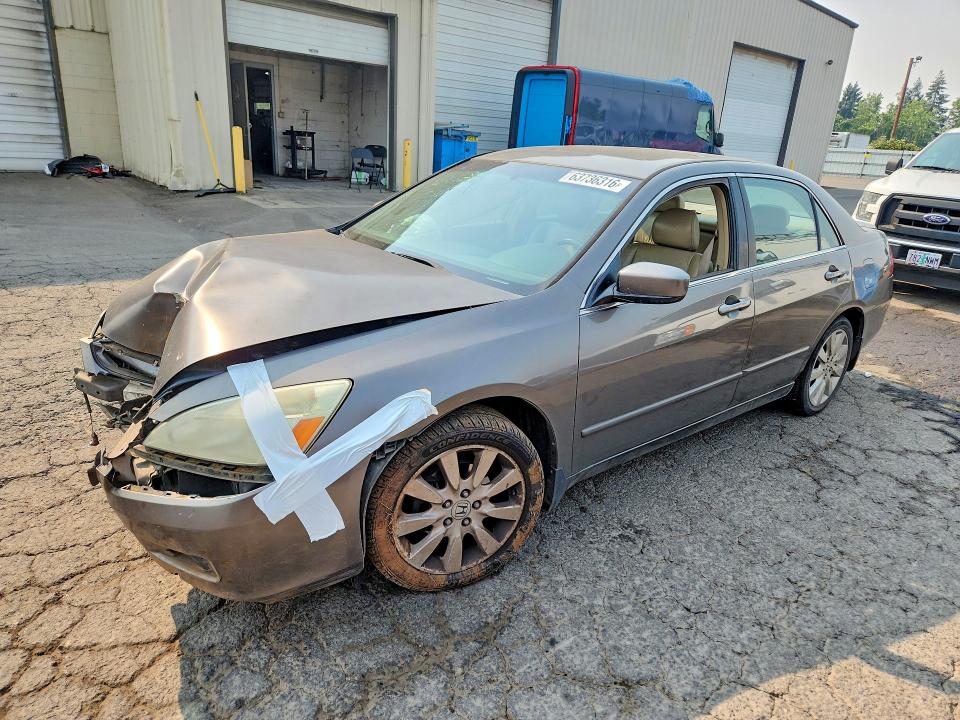 Auction sale of the 2007 Honda Accord, vin: 1HGCM66507A041466, lot number: 63736316