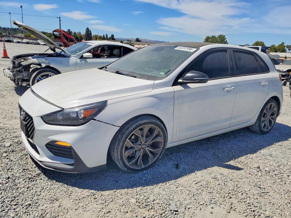 2019 Hyundai Elantra Gt მანქანა იყიდება აუქციონზე, vin: KMHH55LC1KU118511, აუქციონის ნომერი: 65397996