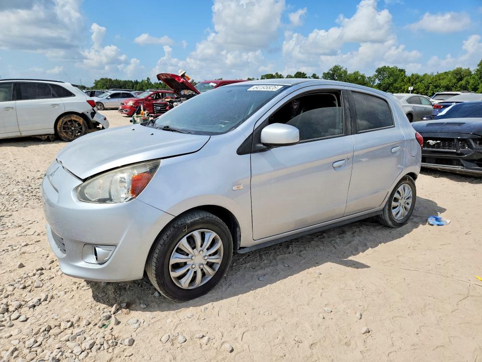 2015 Mitsubishi Mirage მანქანა იყიდება აუქციონზე, vin: ML32A3HJXFH056187, აუქციონის ნომერი: 64195826