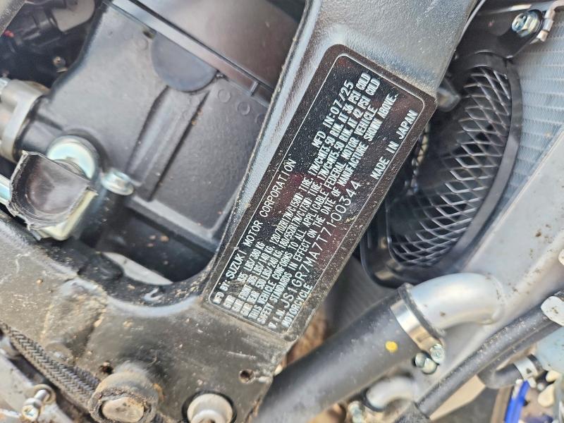 66641666 :رقم المزاد ، JS1GR7MA7T7100344 vin ، 2026 Suzuki Gsx-r750 مزاد بيع