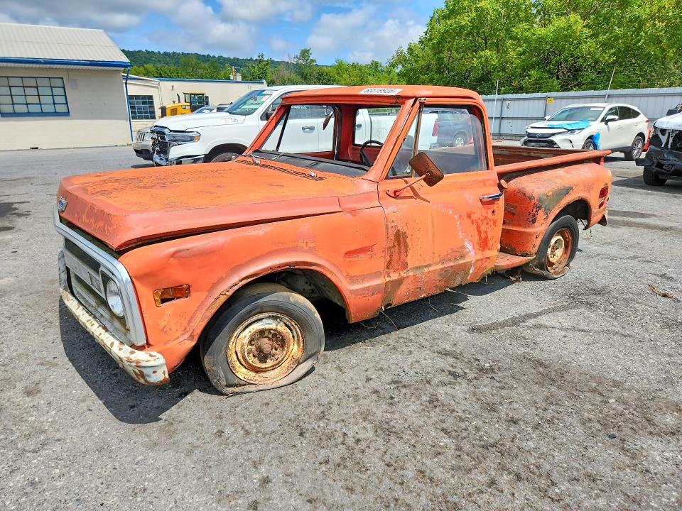 65519926 :رقم المزاد ، CS140T128768 vin ، 1970 Chevrolet 1 Ton Stake Truck مزاد بيع