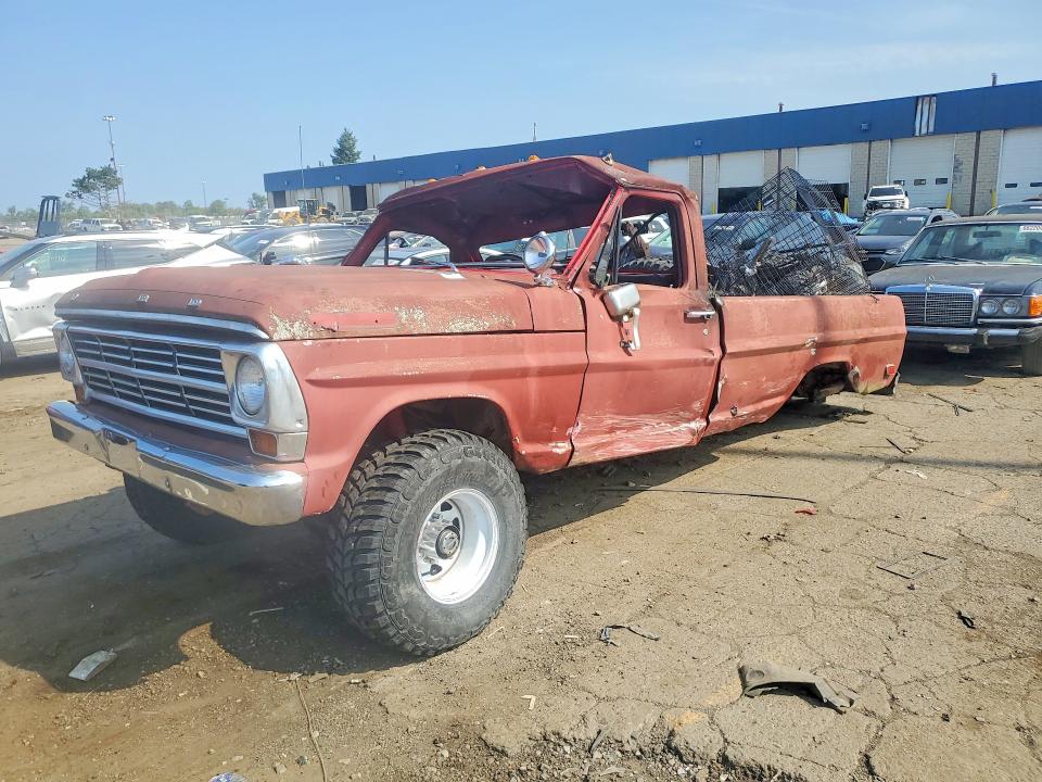Продаж на аукціоні авто 1968 Ford F-250, vin: F26YCD27072, номер лоту: 65636446
