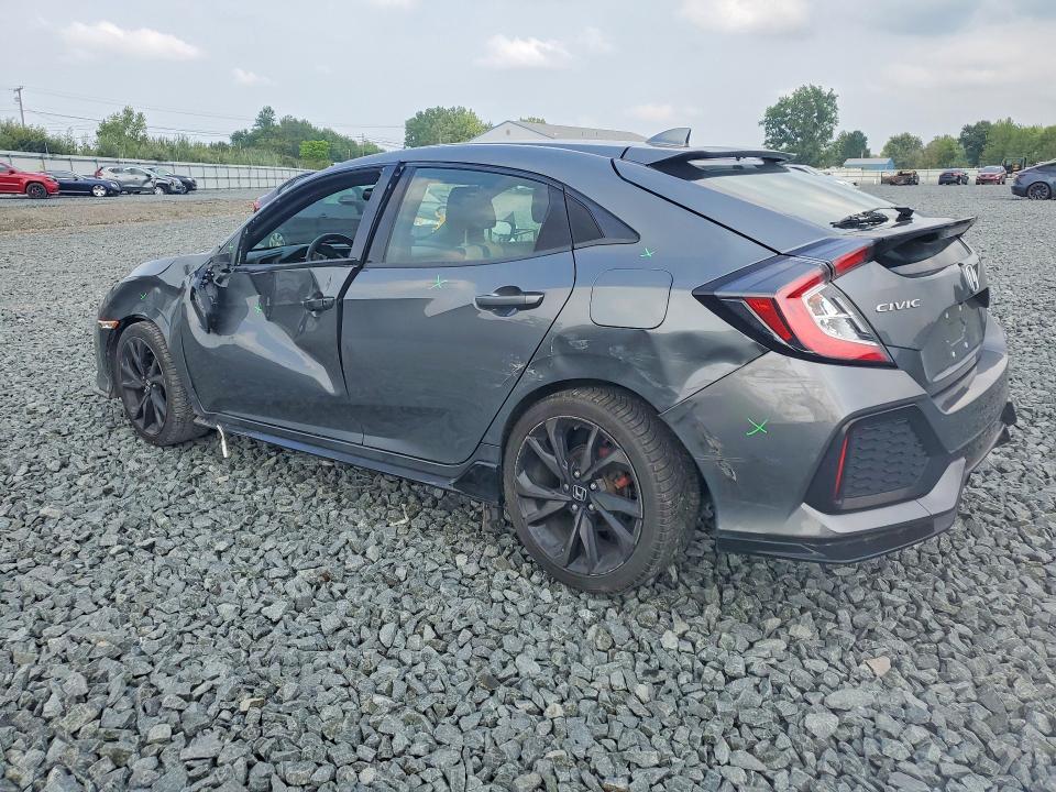 65435486 :رقم المزاد ، SHHFK7H40JU204772 vin ، 2018 Honda Civic مزاد بيع