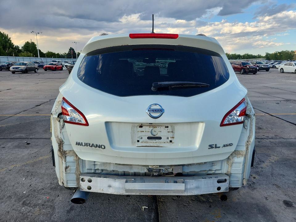 2011 Nissan Murano მანქანა იყიდება აუქციონზე, vin: JN8AZ1MW0BW183760, აუქციონის ნომერი: 65682486